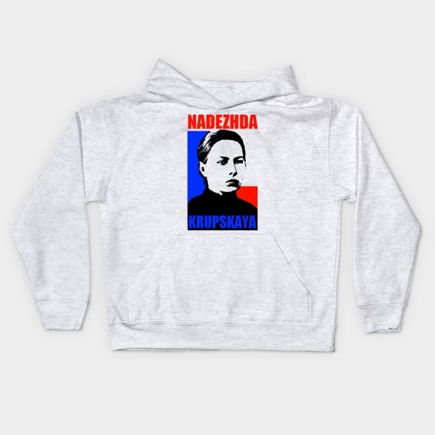 Nadezhda Krupskaya Kids Hoodie by truthtopower